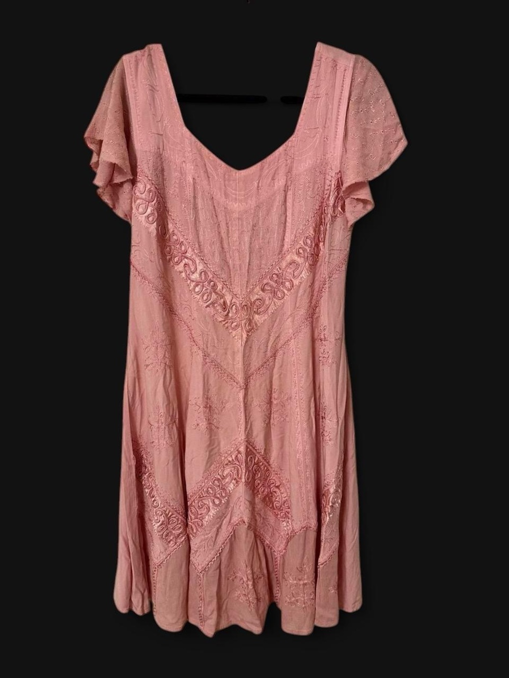 Holy Clothing Caitlyn Midi Embroidered Renaissance Limited Edition Dress